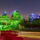 Landschaftspark Duisburg (Panorama aus 4 Hochformat Aufnahmen)