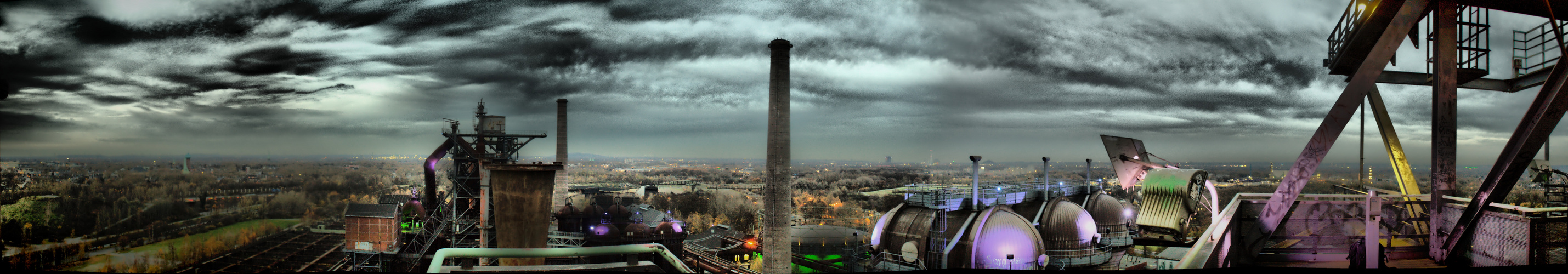 landschaftspark duisburg panorama