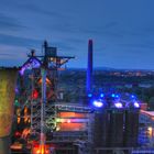 Landschaftspark Duisburg, Sicht von der Hochofendecke