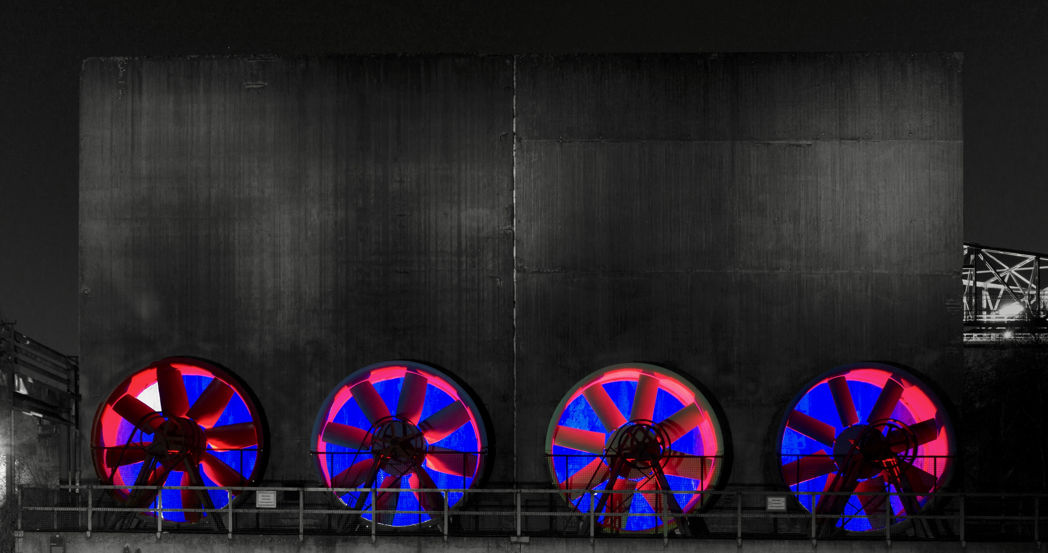 Landschaftspark Duisburg Ventilatoren