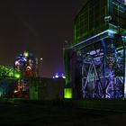 Landschaftspark Dusiburg-Nord bei Nacht