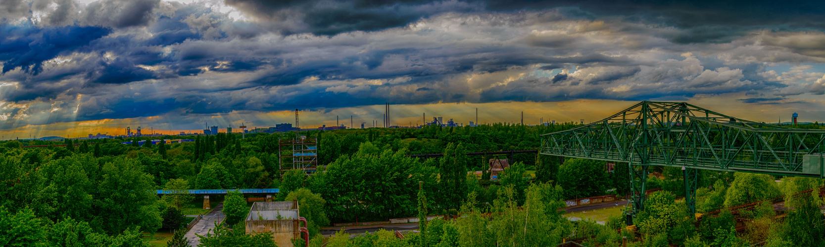 Landschaftspark HDR Panorama 