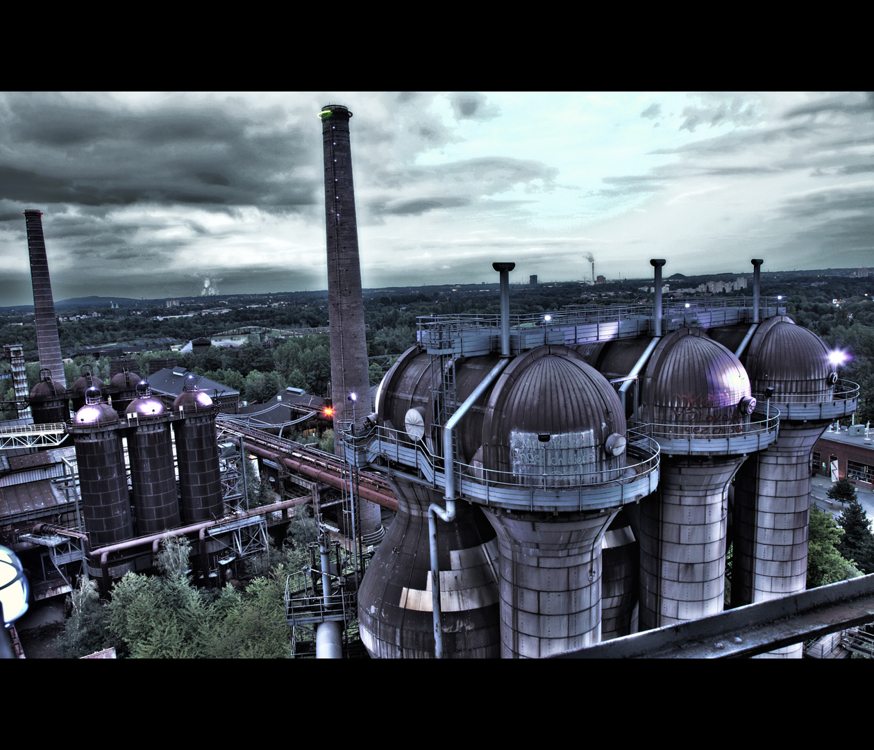 Landschaftspark HDR vom Hochofen