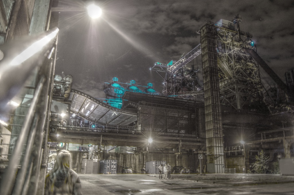 Landschaftspark mit Luminance