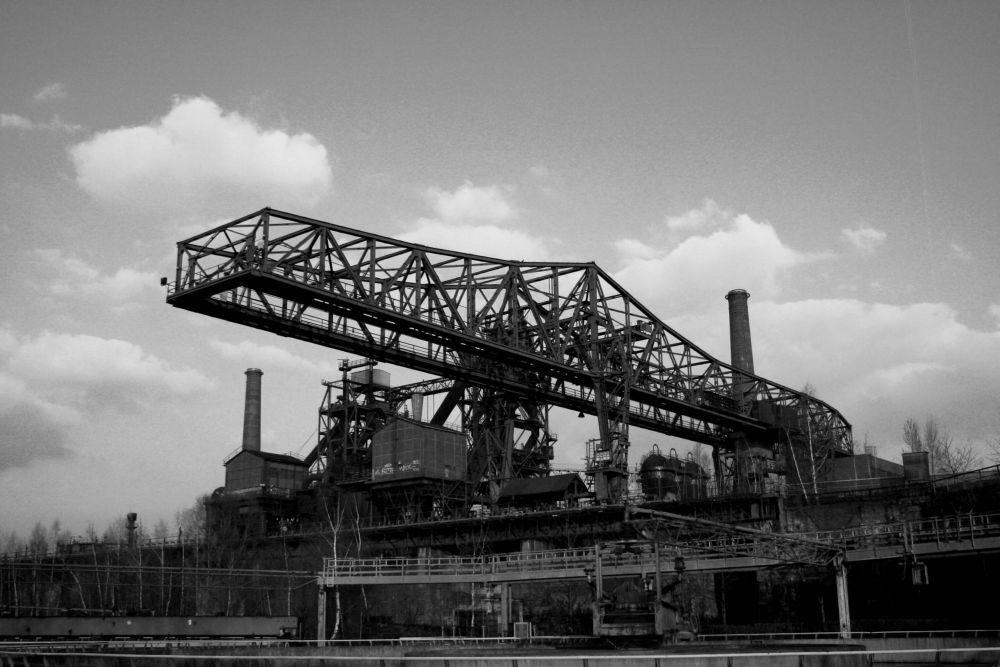 Landschaftspark Nord Duisburg, am 26. März 2007