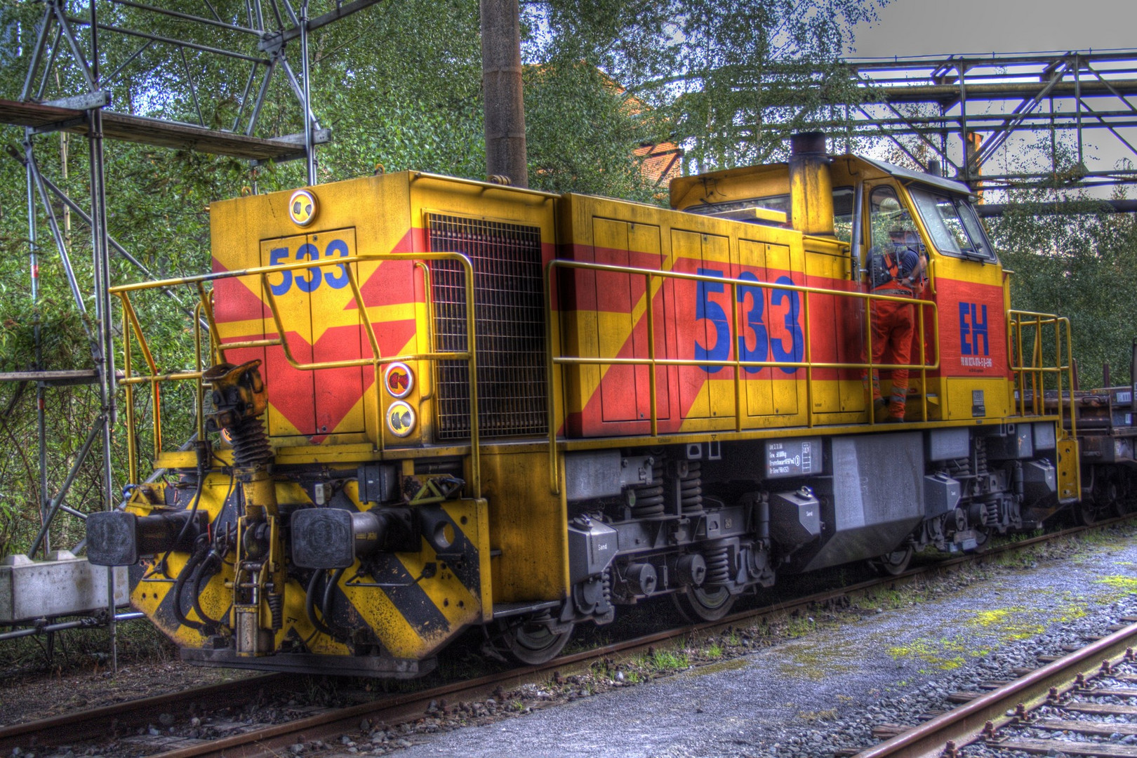 Landschaftspark Nord HDR Train Color