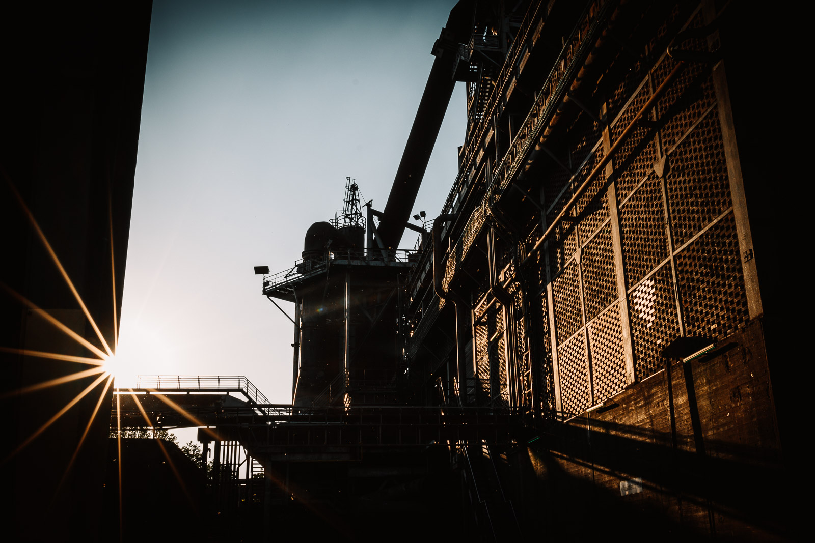 Landschaftspark Nord mit Sternchen