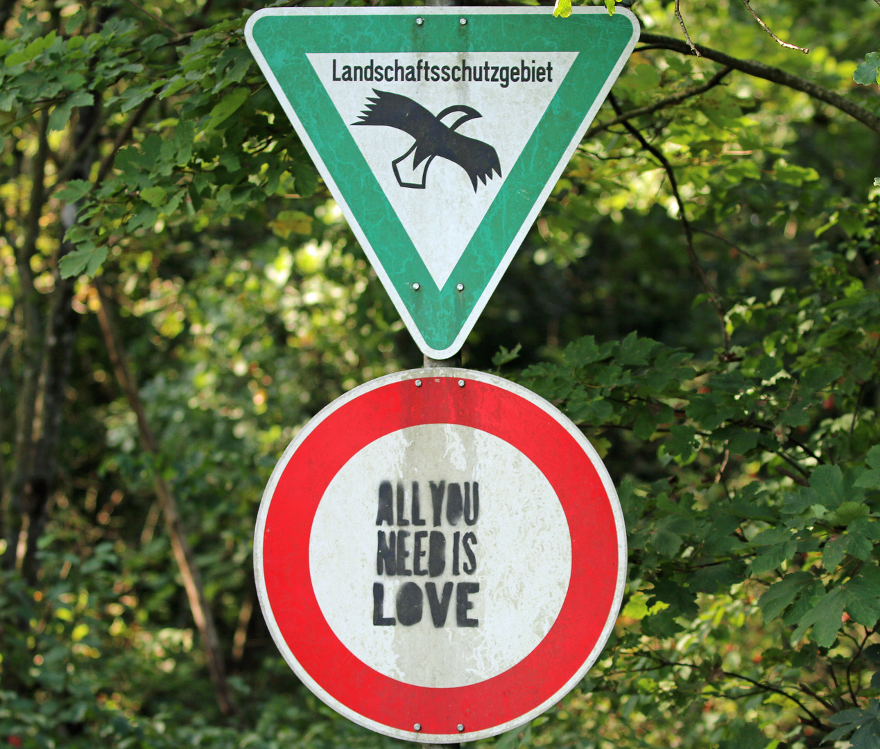 Landschaftsschutzgebiet & All you need is love