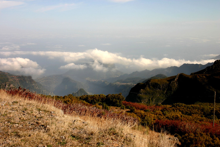 Landschaftsstruktur unweit des Pico do Arieiro