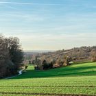 Landschaftsszenerie im Kraichgau 