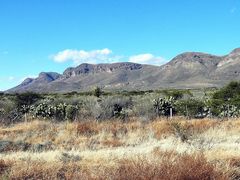 Landschaftsszenerie in Zentral-Mexico