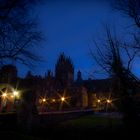 Landschulheim Schloss Heessen bei Nacht