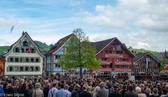 Landsgmend in Appizöll (Landsgemeinde im Kanton Appenzell Innerrhoden - Schweiz)