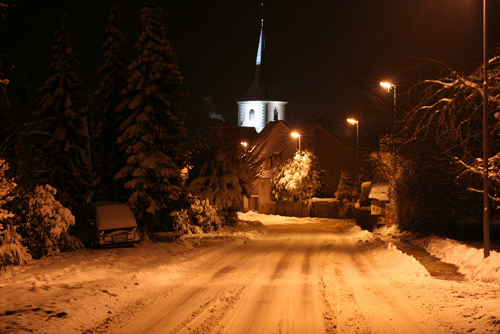 Landshausen im Winter