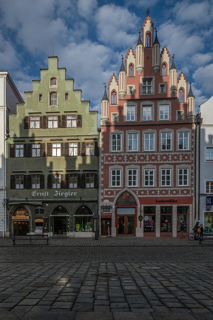 Landshut: Altstadt am 21. Februar 2015