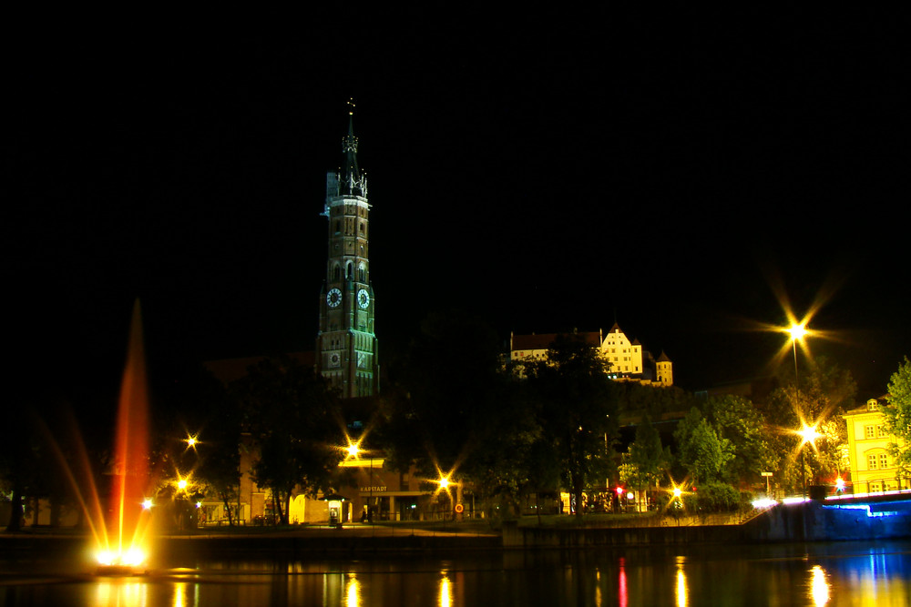 Landshut bei Nacht