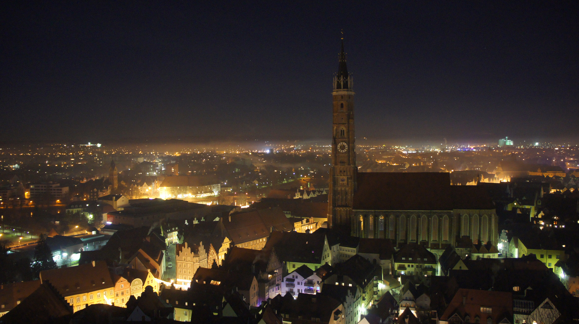 Landshut bei Nacht