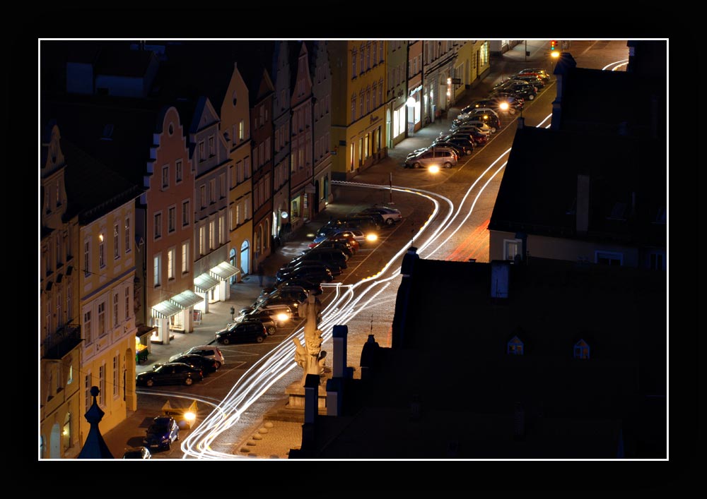 Landshut bei Nacht