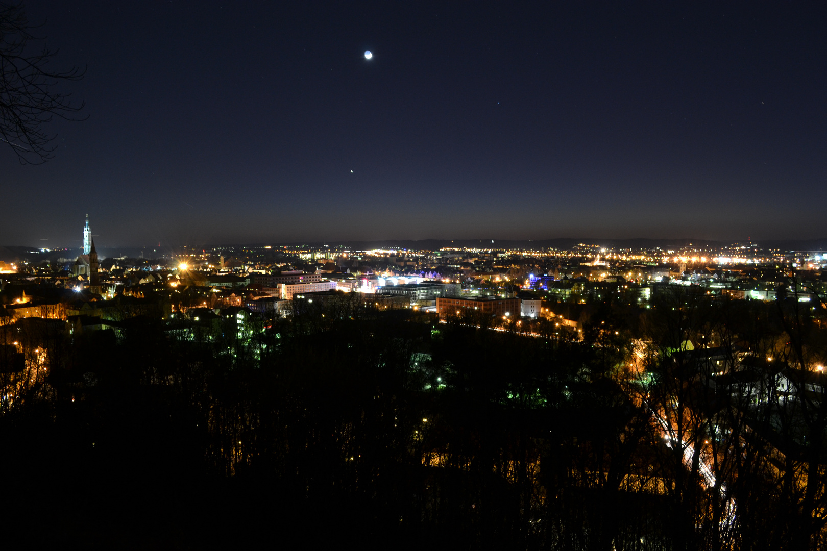 Landshut bei Nacht