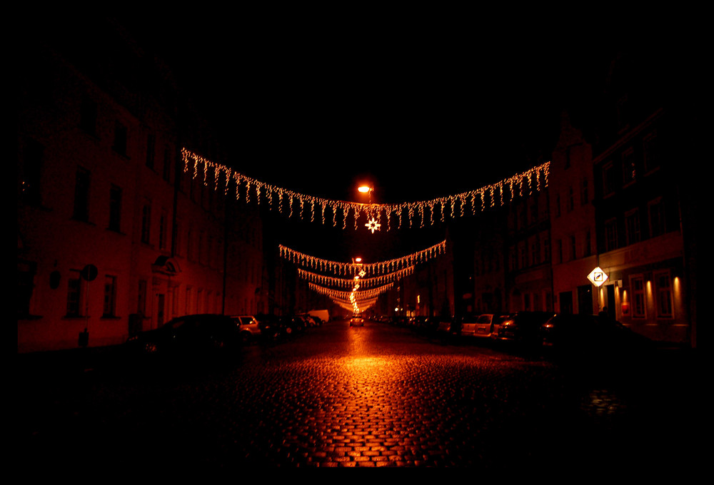 Landshut bei Nacht