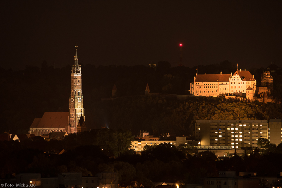 Landshut bei Nacht