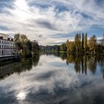 Landshut - Blick von der Isar-Brücke