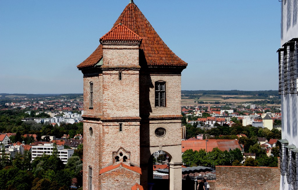 Landshut - Burg Trausnitz - Außenturm