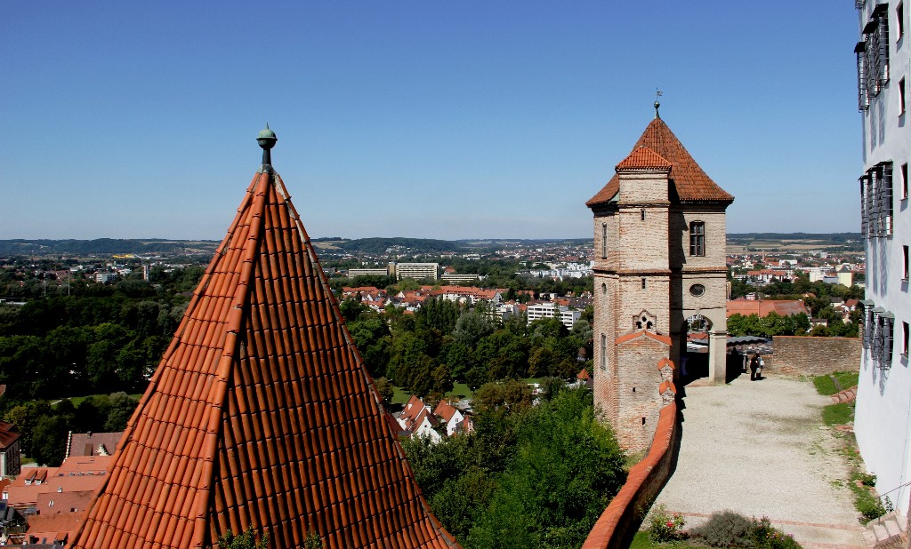 Landshut - Burg Trausnitz - westlicher Außenhof