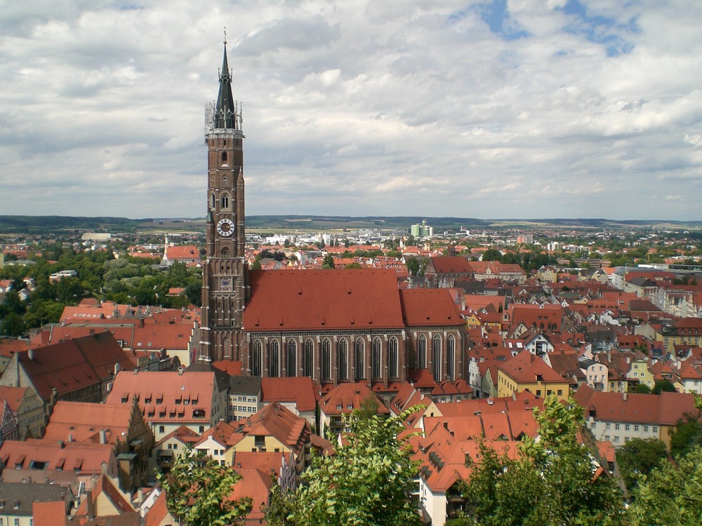 Landshut von oben