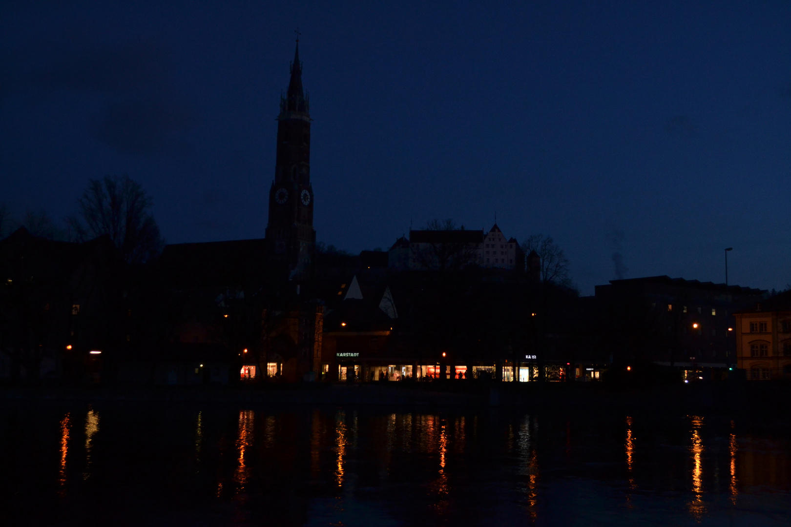 Landshut zur blauen Stunde