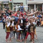 Landshuter Fürstenhochzeit 2013 - Menschenpyramide