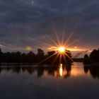 Landshuter Sonnenaufgang (mit Sonne)