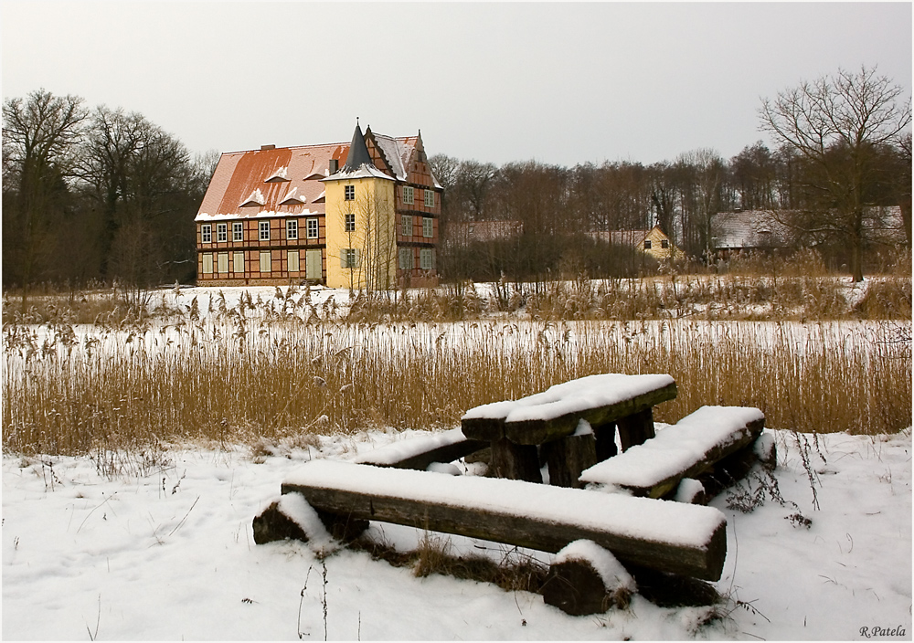 Landsitz Briest im Winter