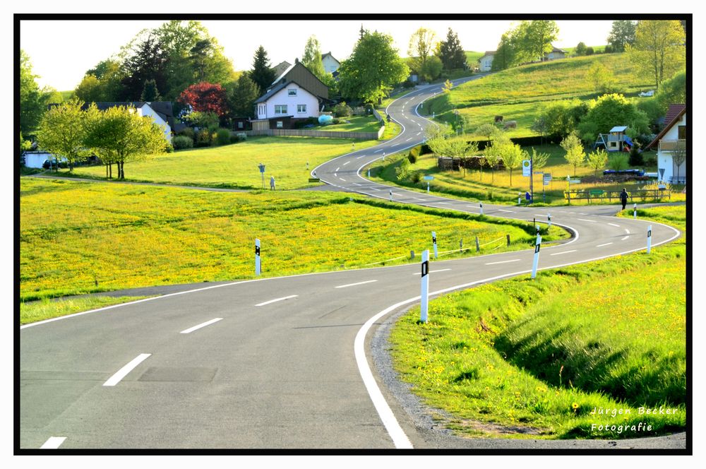 Landstrasse Foto & Bild natur + essen..., natur, landschaft Bilder auf