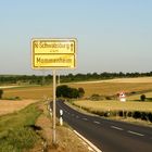 Landstrasse durch das Rheinhessische Hügelland