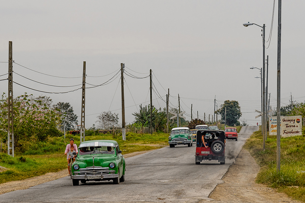 Landstrasse in Kuba