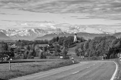 Landstraße nach Holzhausen