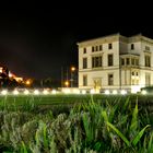 Landtag Saarbrücken mit Blick auf das Staatstheater