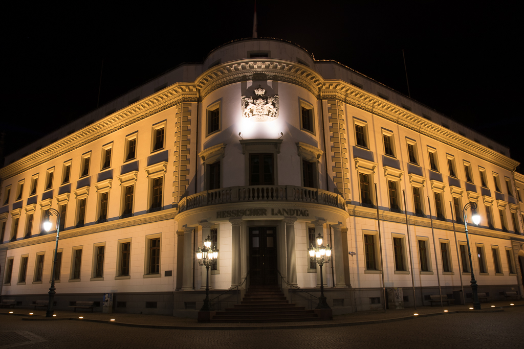 Landtag vor Bearbeitung mit LR