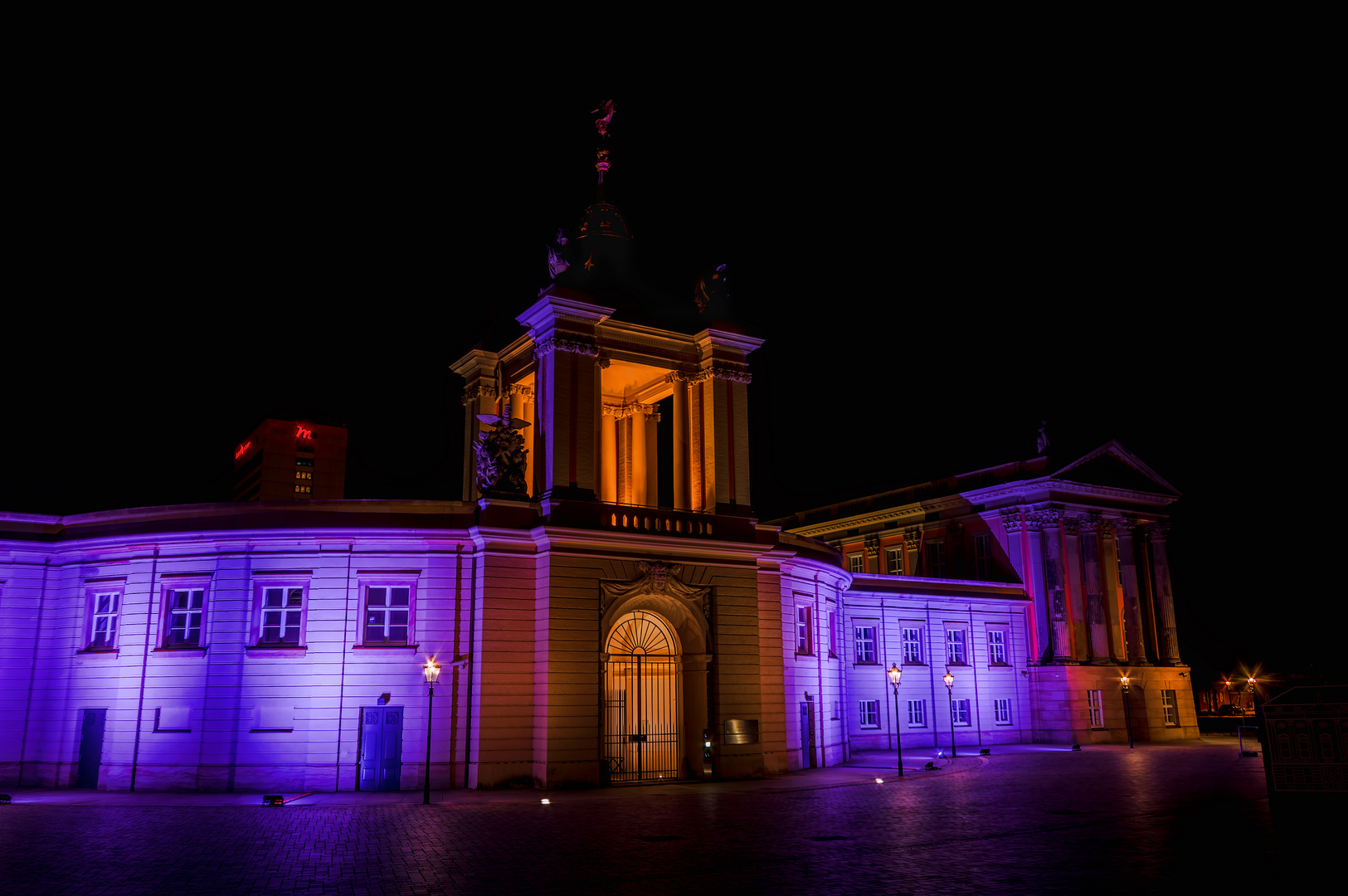 Landtag während Potsdamer_Lichtspektakel_2018_12 Kopie