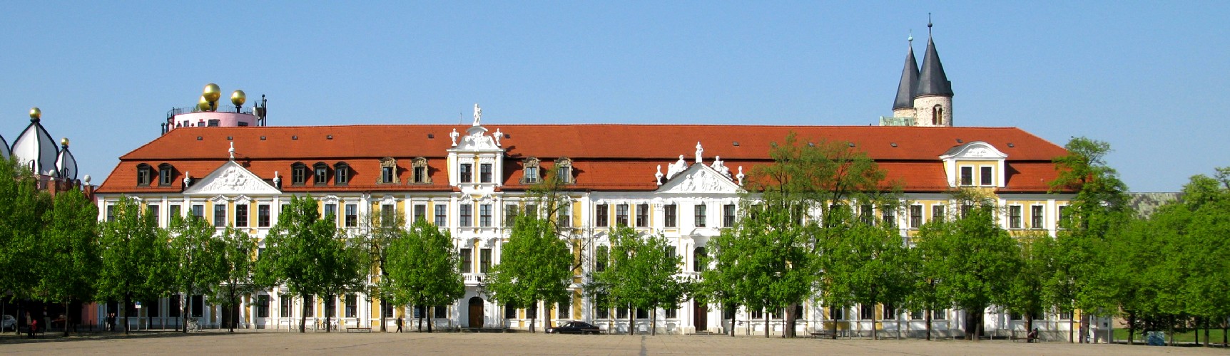 Landtagsgebäude am Domplatz in Magdeburg