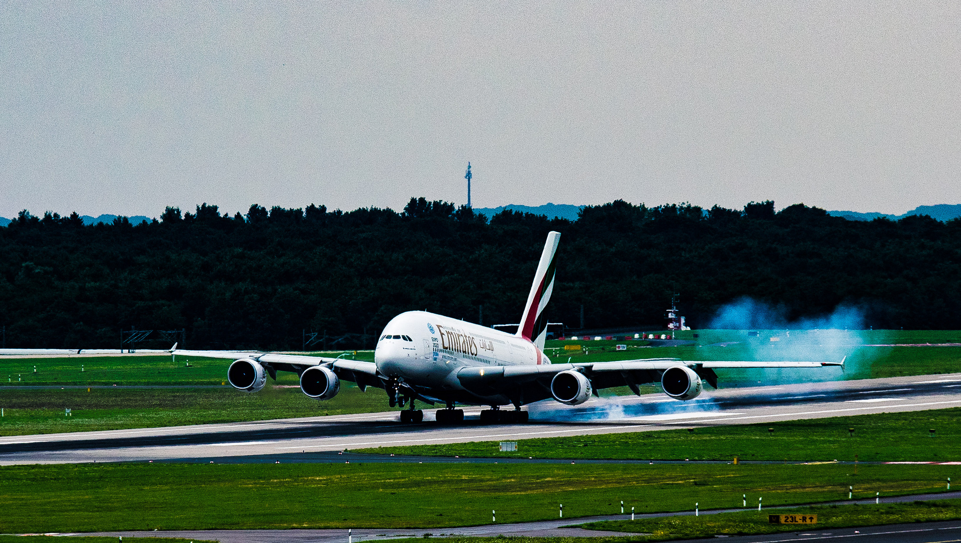 Landung a380