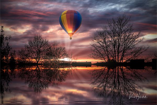Landung am Niederrhein .....