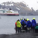 Landung auf Deception Island