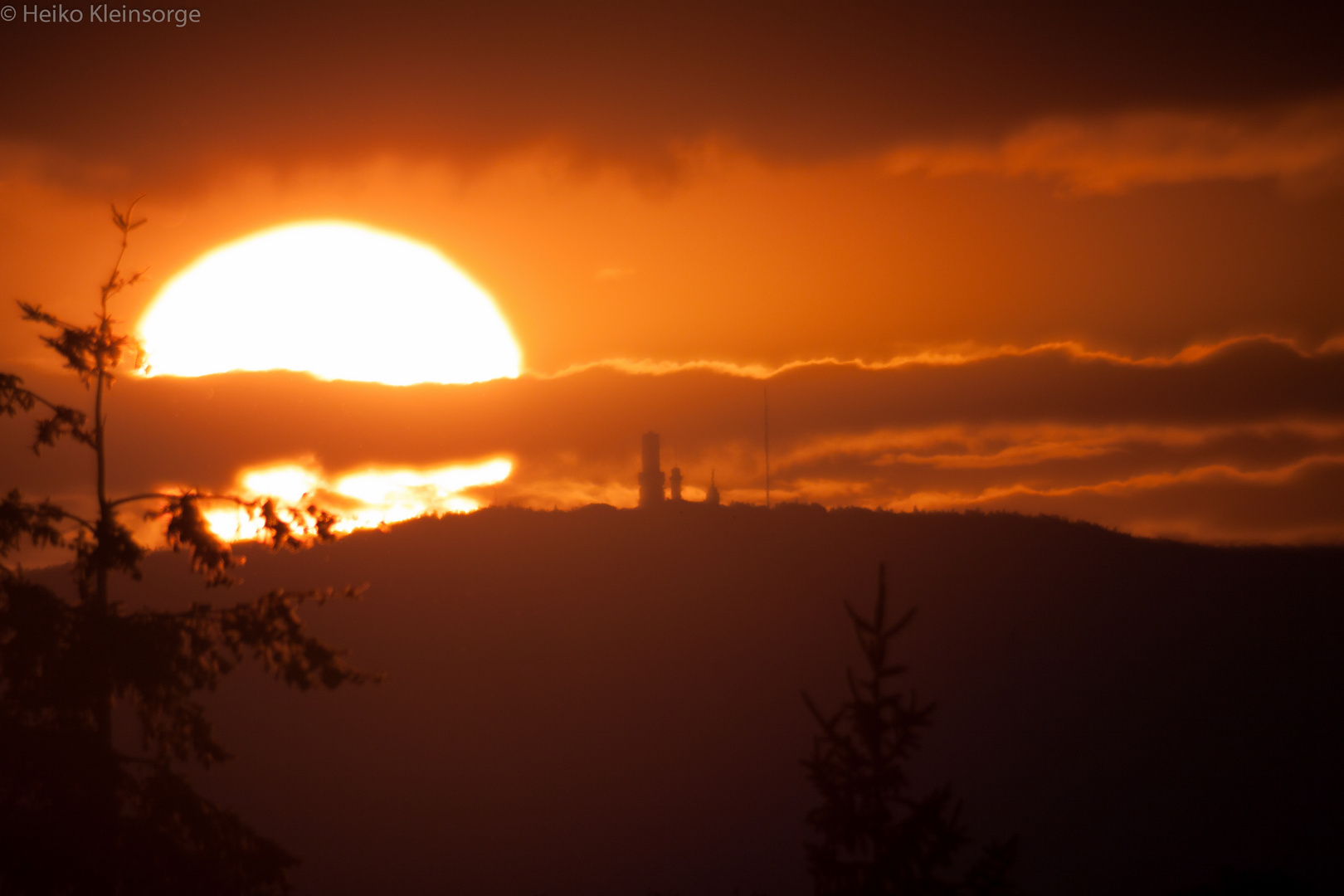 Landung auf dem Feldberg