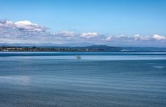 Landung auf dem Lake Taupo