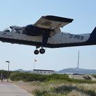 Landung auf Helgoland