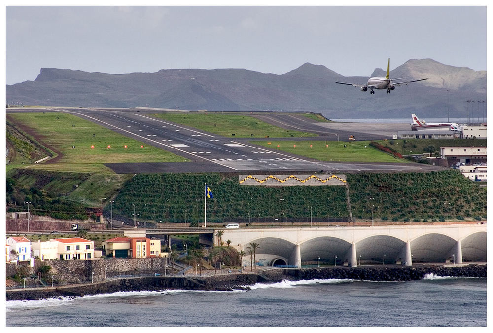 Landung auf Madeira