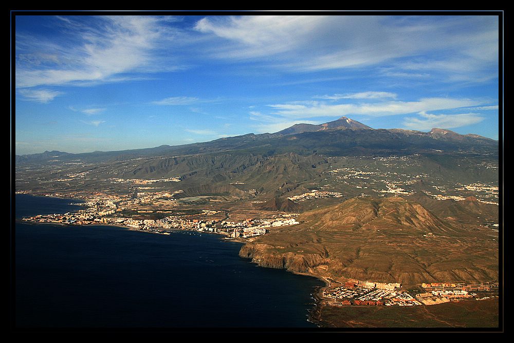 Landung auf Teneriffa