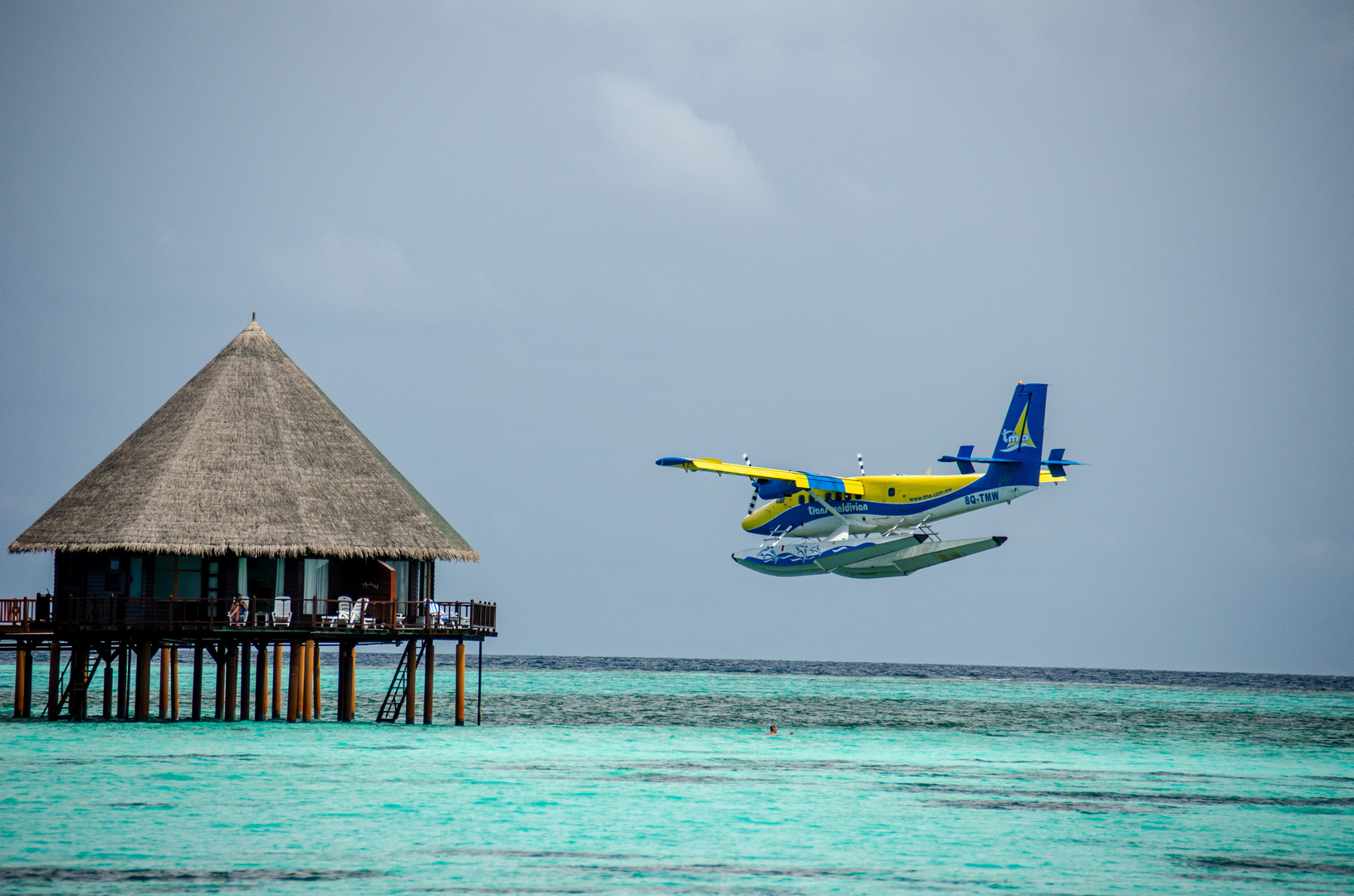 Landung auf Velidhoo 